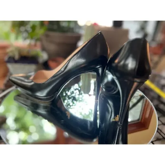 PRADA $950 Platform 4” Pumps